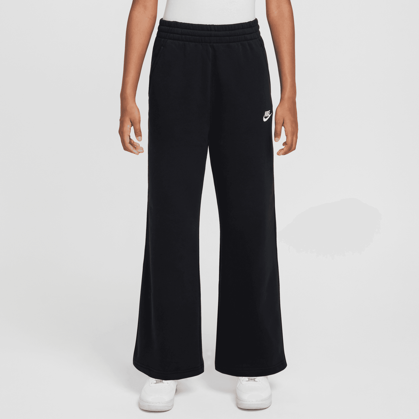 Big Kids' Nike Sportswear Club Fleece Wide-Leg Pants