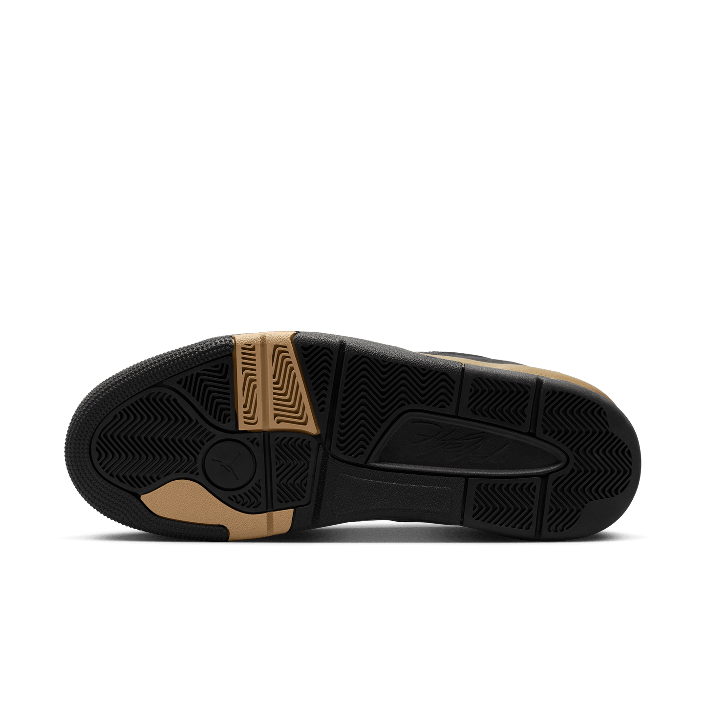 Men's Jordan Flight Court "Black Metallic Gold"