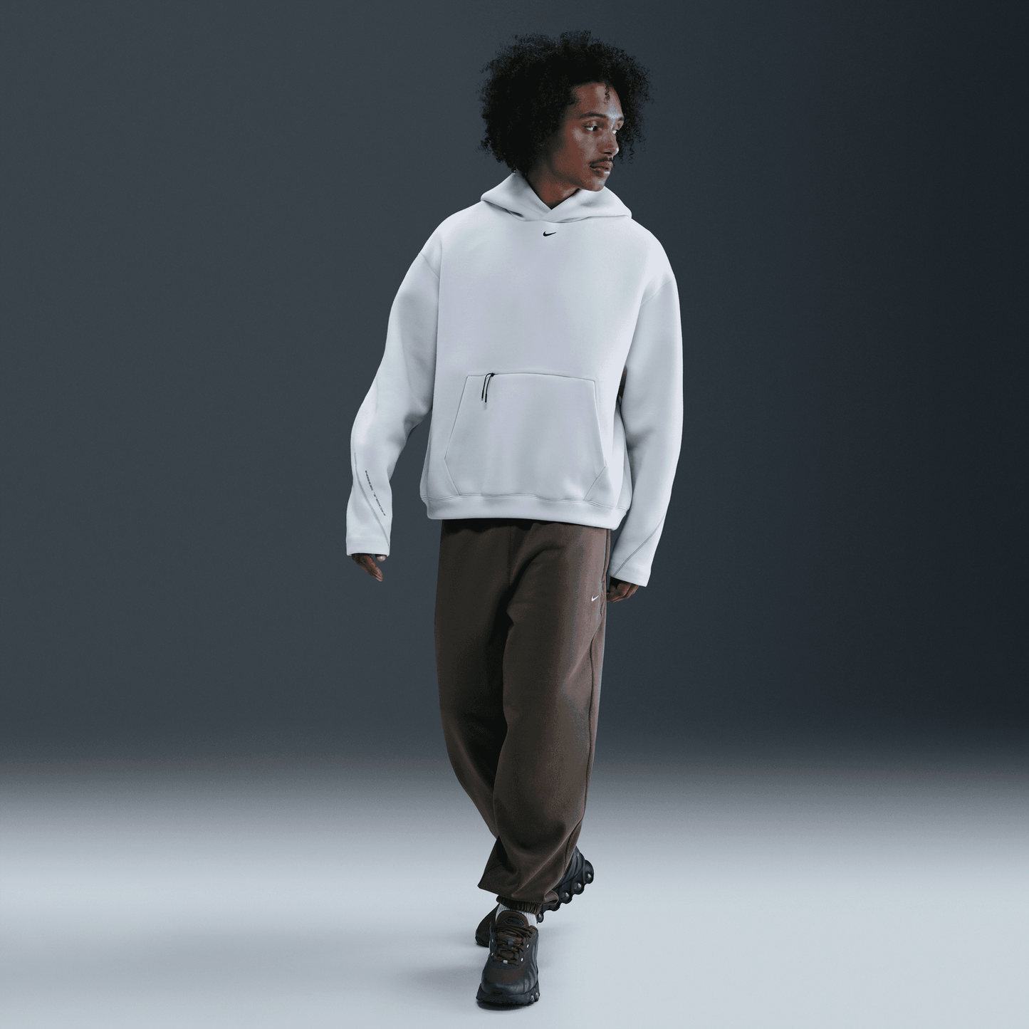 Men's Nike Solo Swoosh Cuffed Fleece Pants