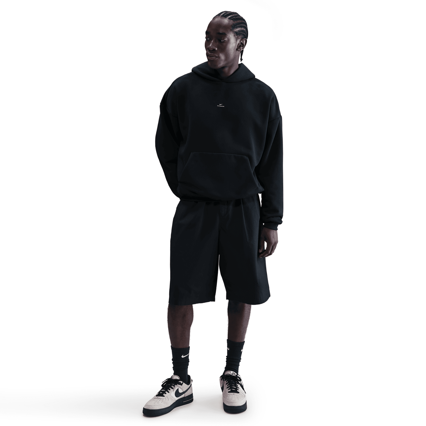 Men's Nike Standard Issue Therma-FIT Brushed Basketball Pullover Hoodies Loose fit