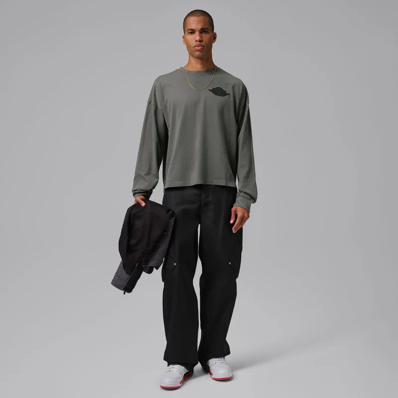 Men's Air Jordan M Wings Long-Sleeve Tee "River Rock"