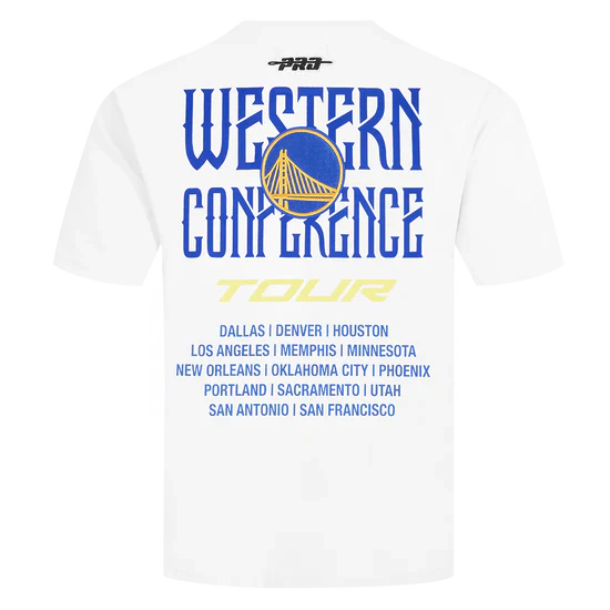 Men's Pro Standard NBA Golden State Warriors City Tour 2.0 Drop Shoulder