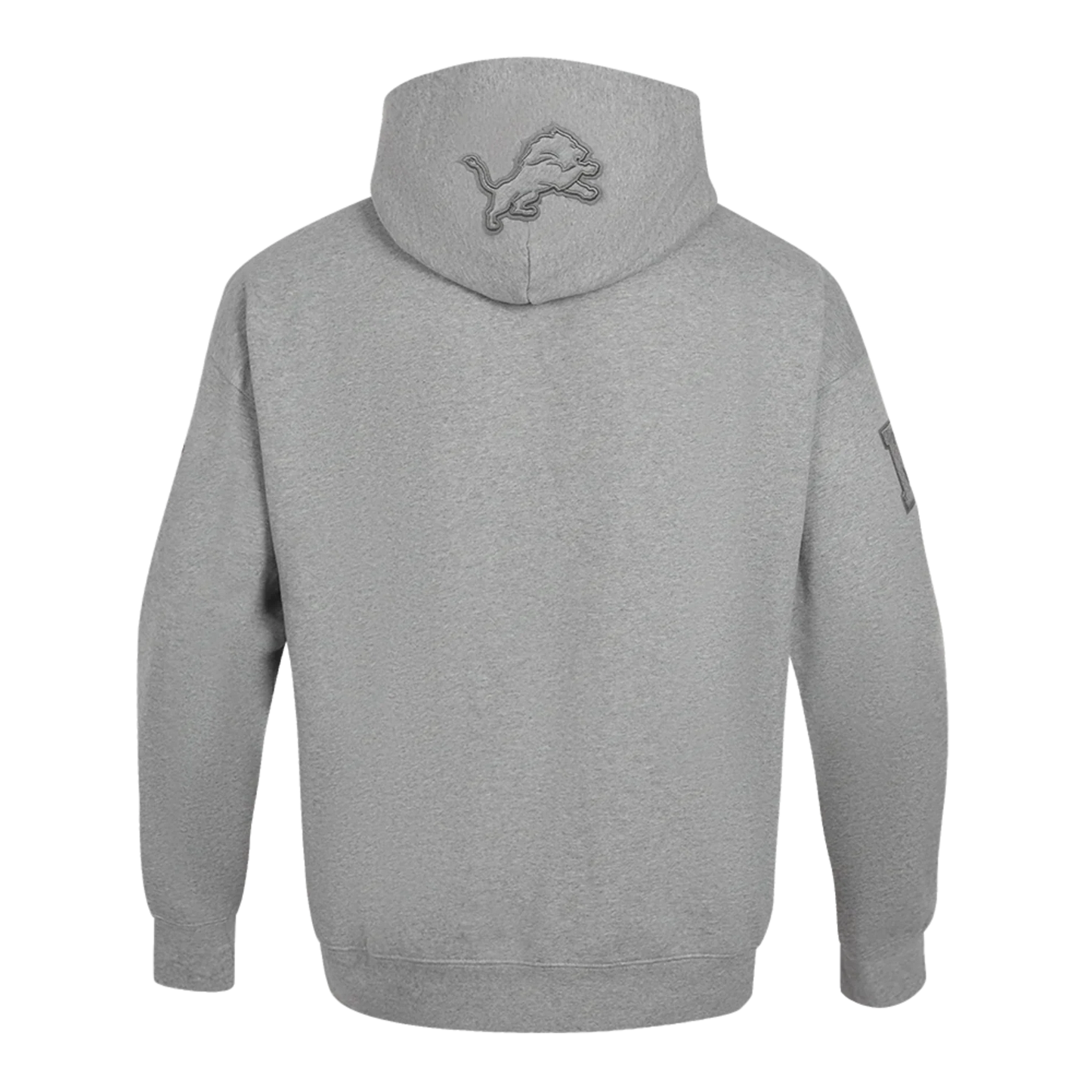 Men's Pro Standard NFL Detroit Lions Neutral Drop Shoulder PO Hoodie