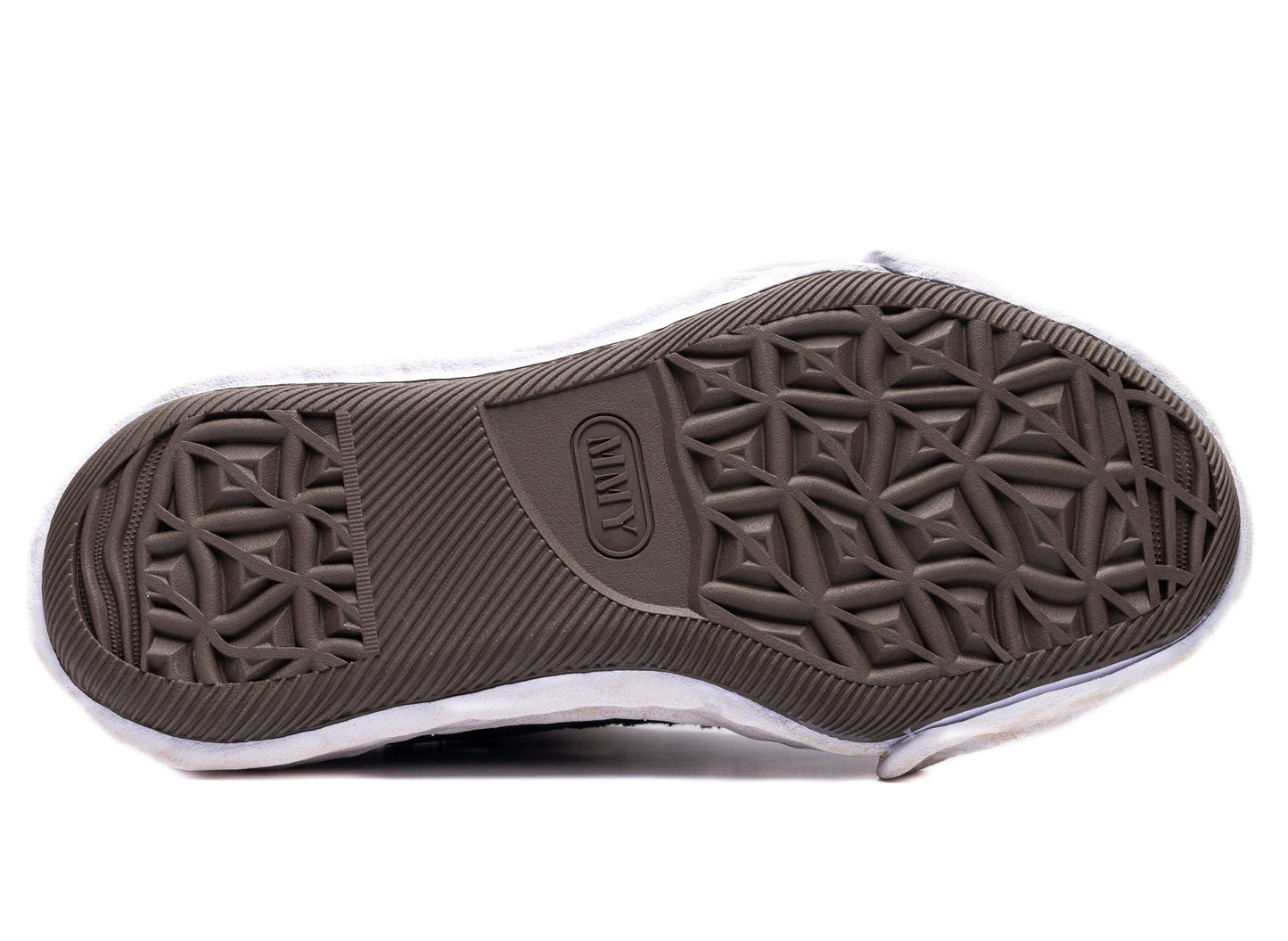 Maison Mihara Yasuhiro "PETERSON23" OG Sole Ripped Overdye Canvas in Black