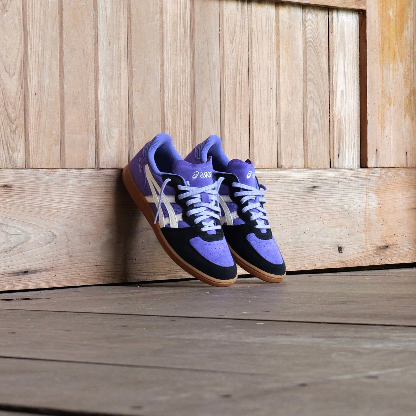 Mens Asics Skyhand OG (Blue Violet/Cream)