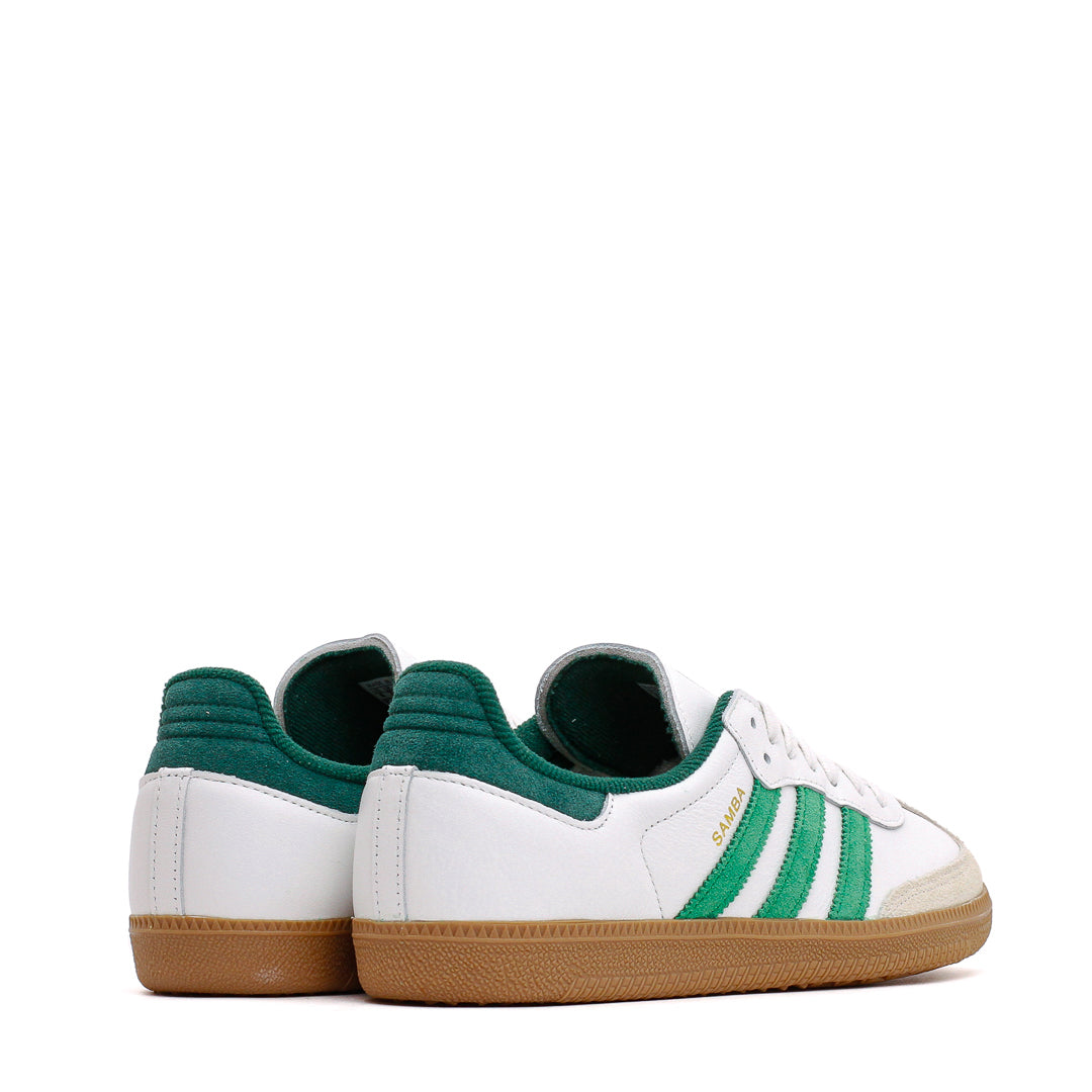Adidas Men Samba OG White Collegiate Green JI3202