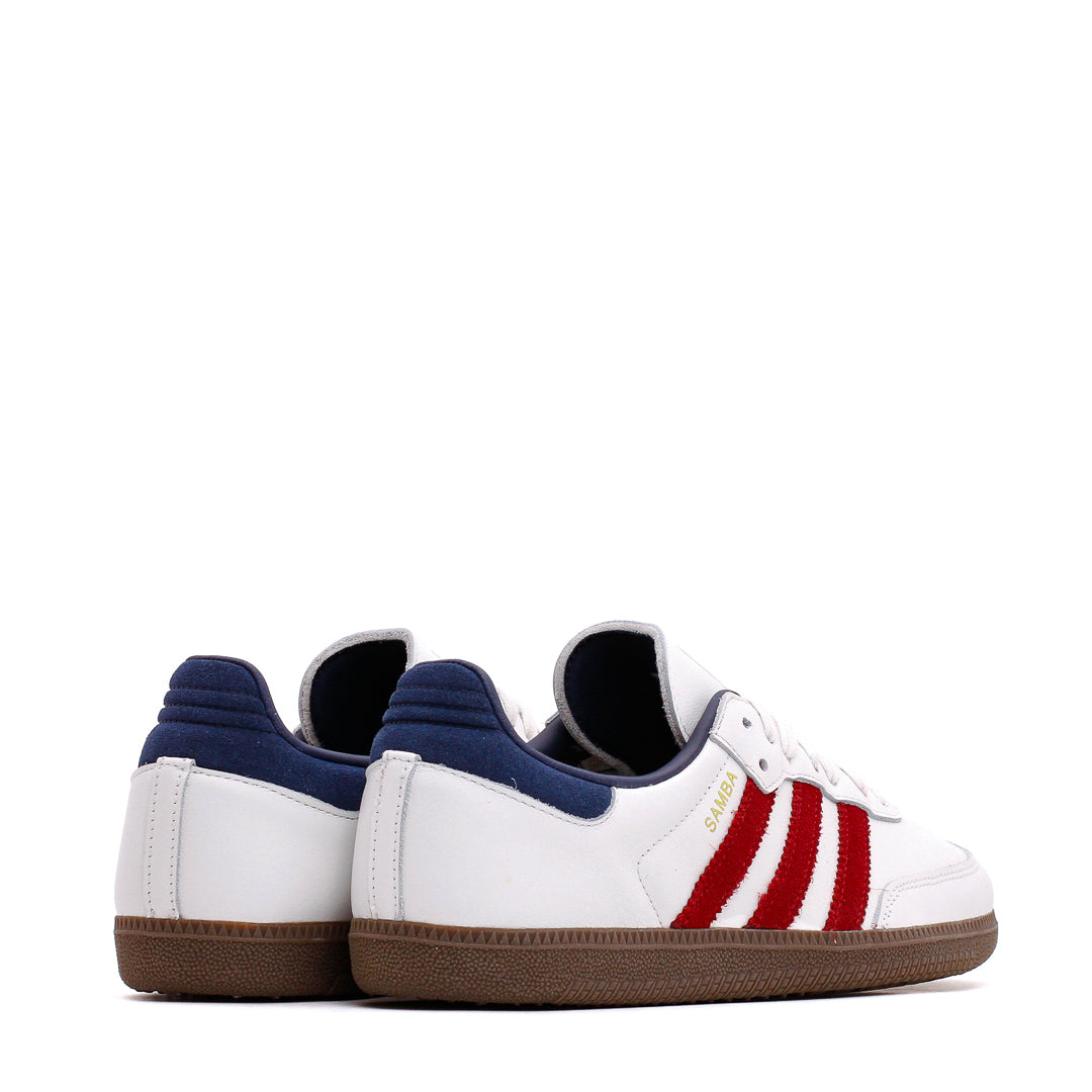 Adidas Men Samba OG White Red Core IH4881