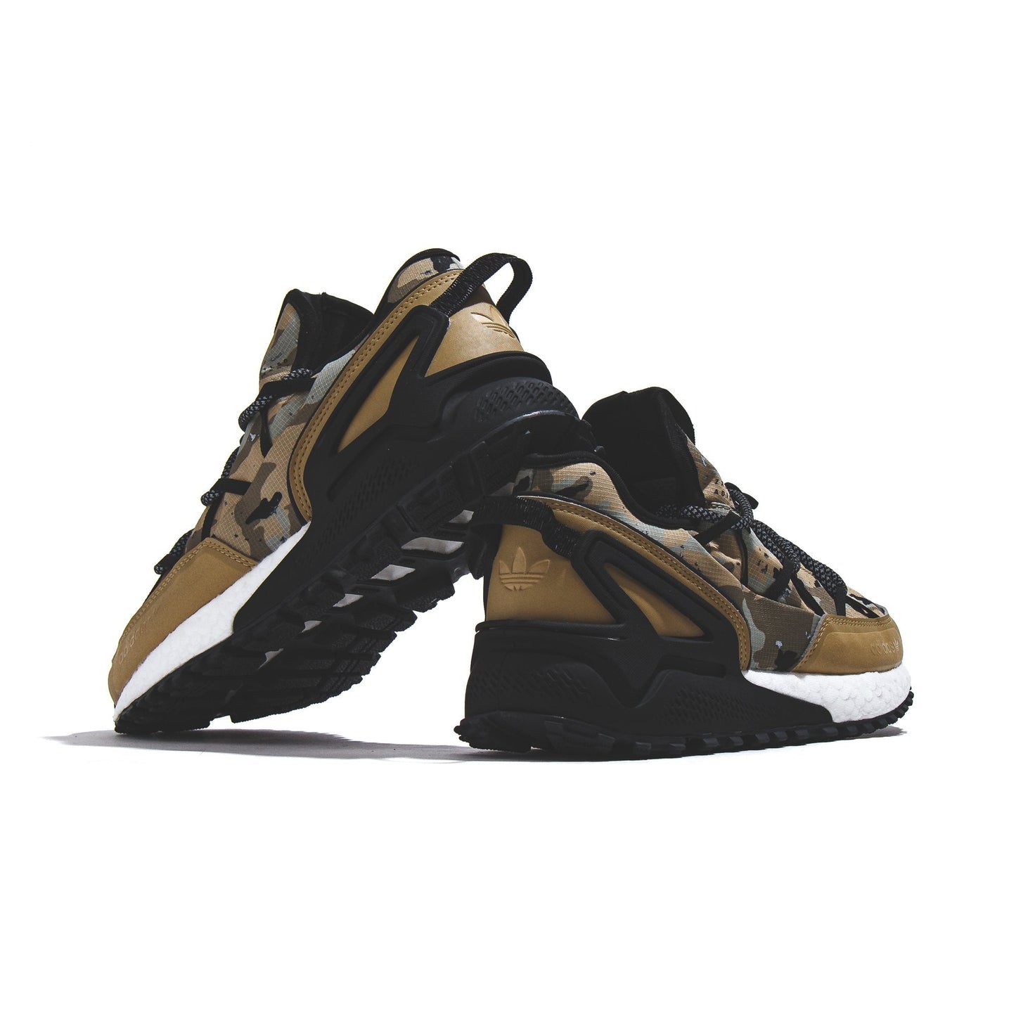 Adidas Originals Men ZX 2K Boost Utility Gore-Tex Beige Black H05319