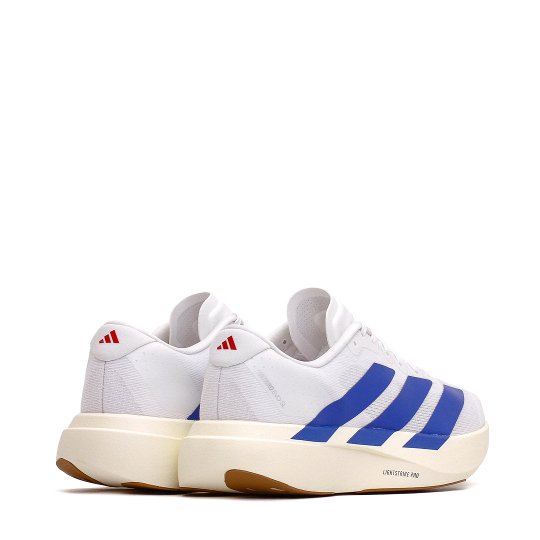 Adidas Youth Adizero EVO SL Junior White Royal Blue (GS) KI8443
