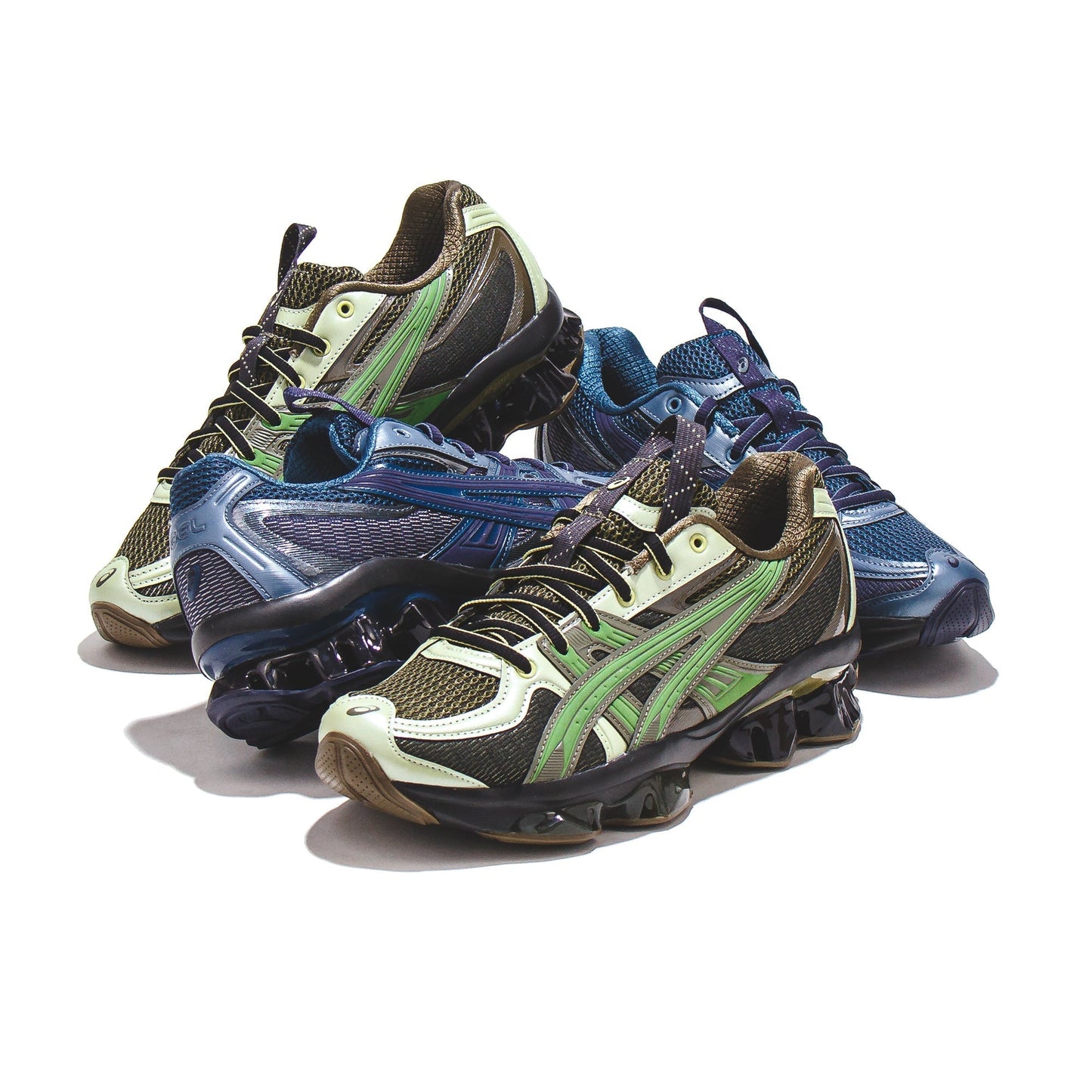 Asics Men US5-S Gel-Quantum Kinetic Moss Bamboo Core 1203A403-300