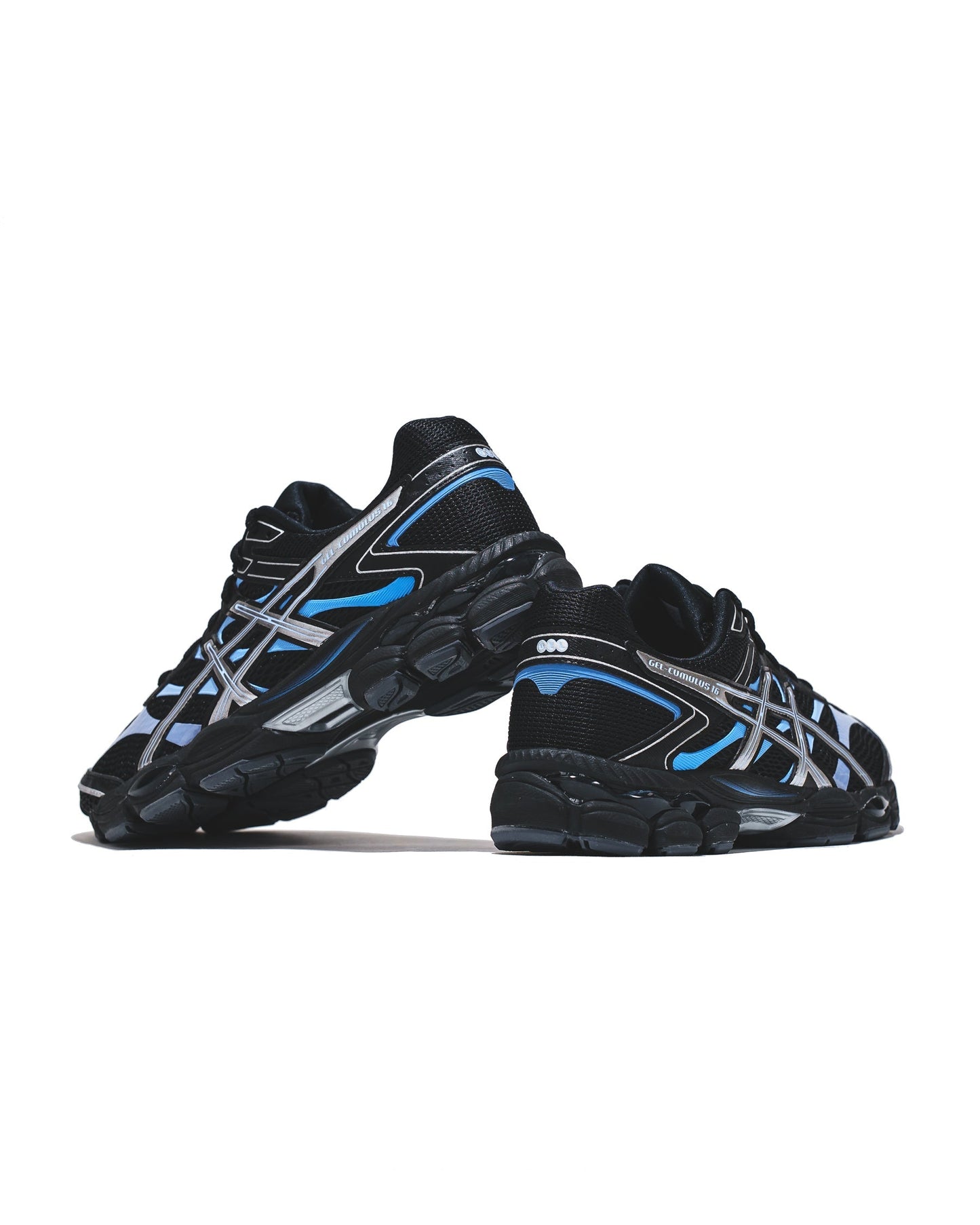 Asics Unisex Gel-Cumulus 16 Black Pure Silver 1203A888-001