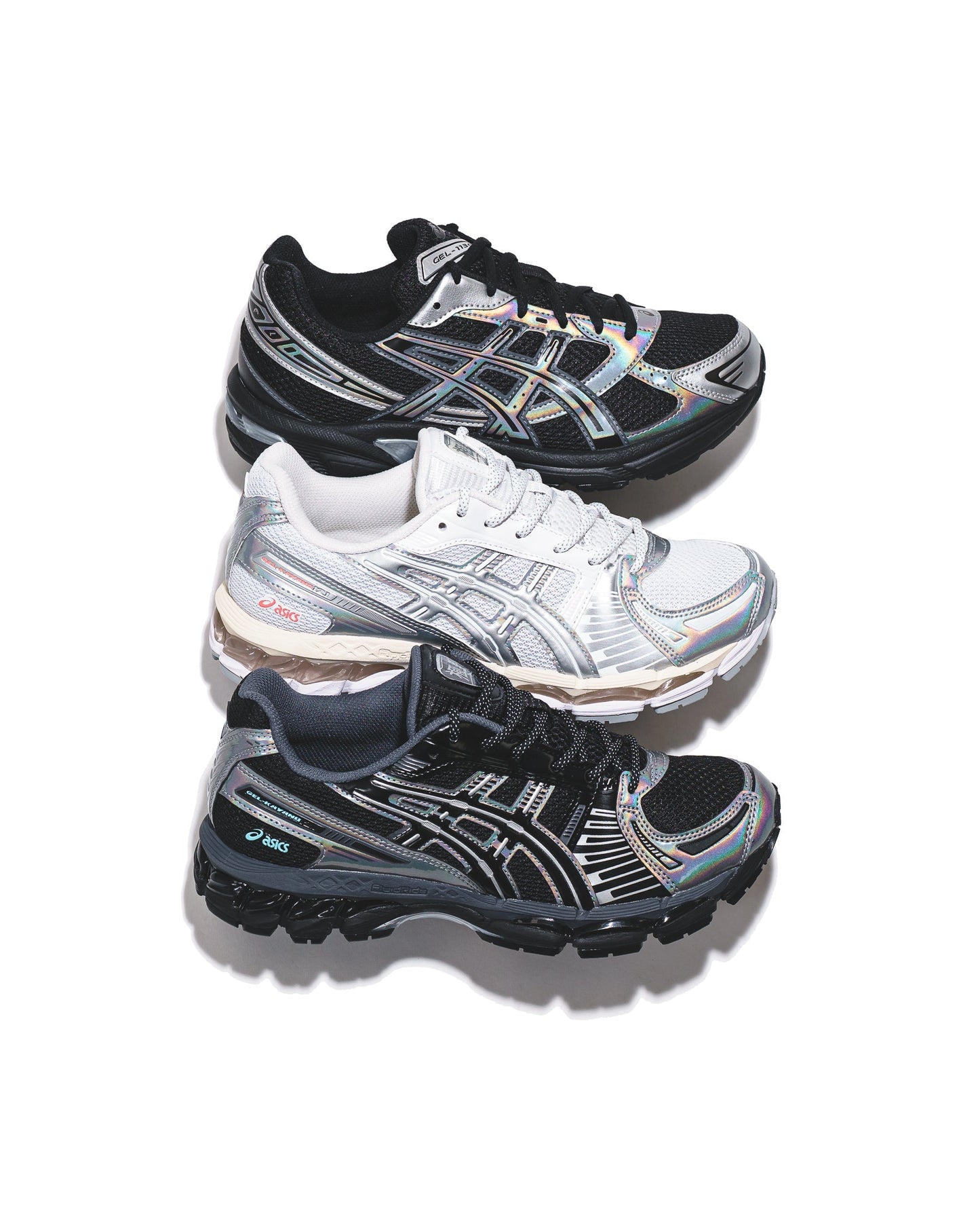Asics Unisex Gel-Kayano 12.1 White Pure Silver 1203A996-100