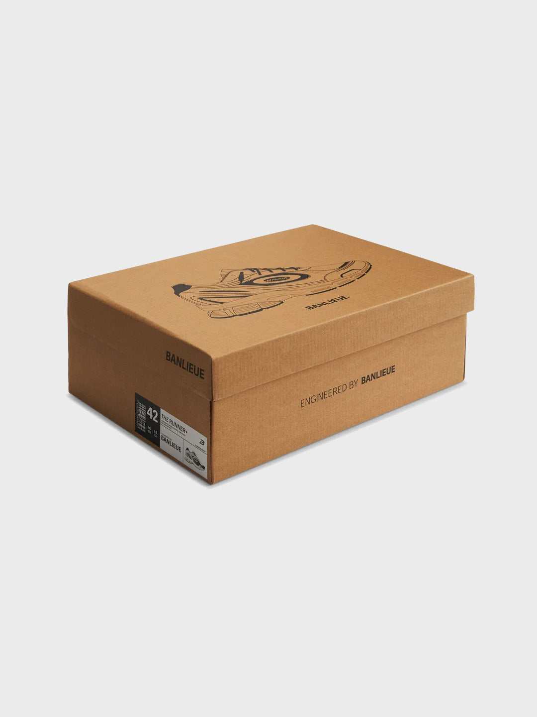 Banlieue The Runner+ Sneakers | Grey/Black