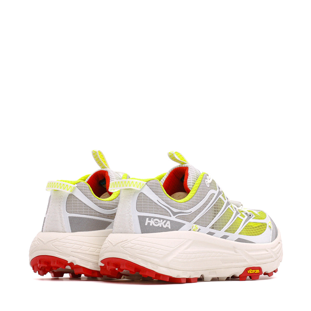Hoka One One Men x Nicole McLaughlin Mafate Three2 White Neon Yellow Core 1153931-WNN