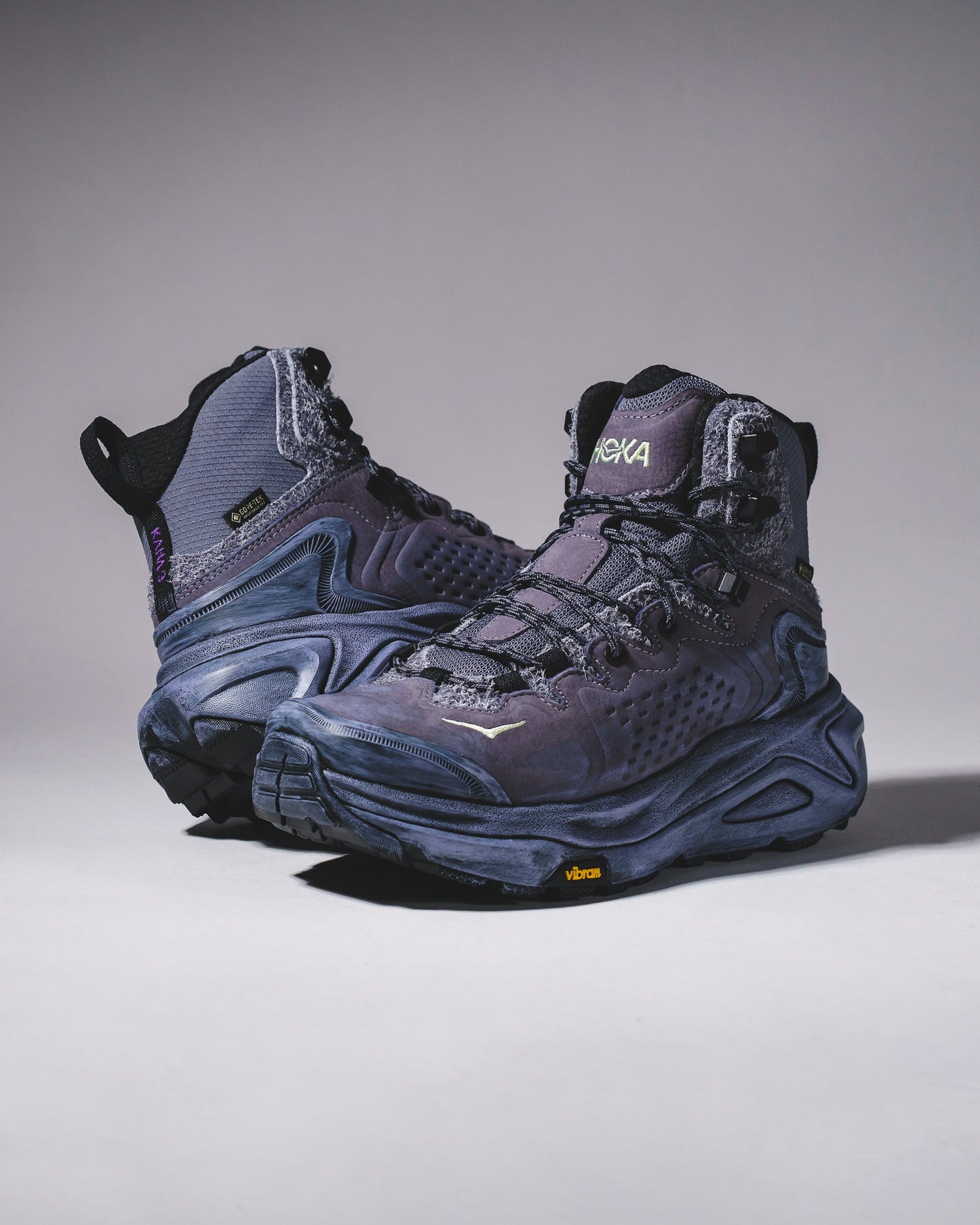Hoka One One Unisex Kaha 3 GTX TP Grey Skies Lilac Hydrangea 1168950-GHY