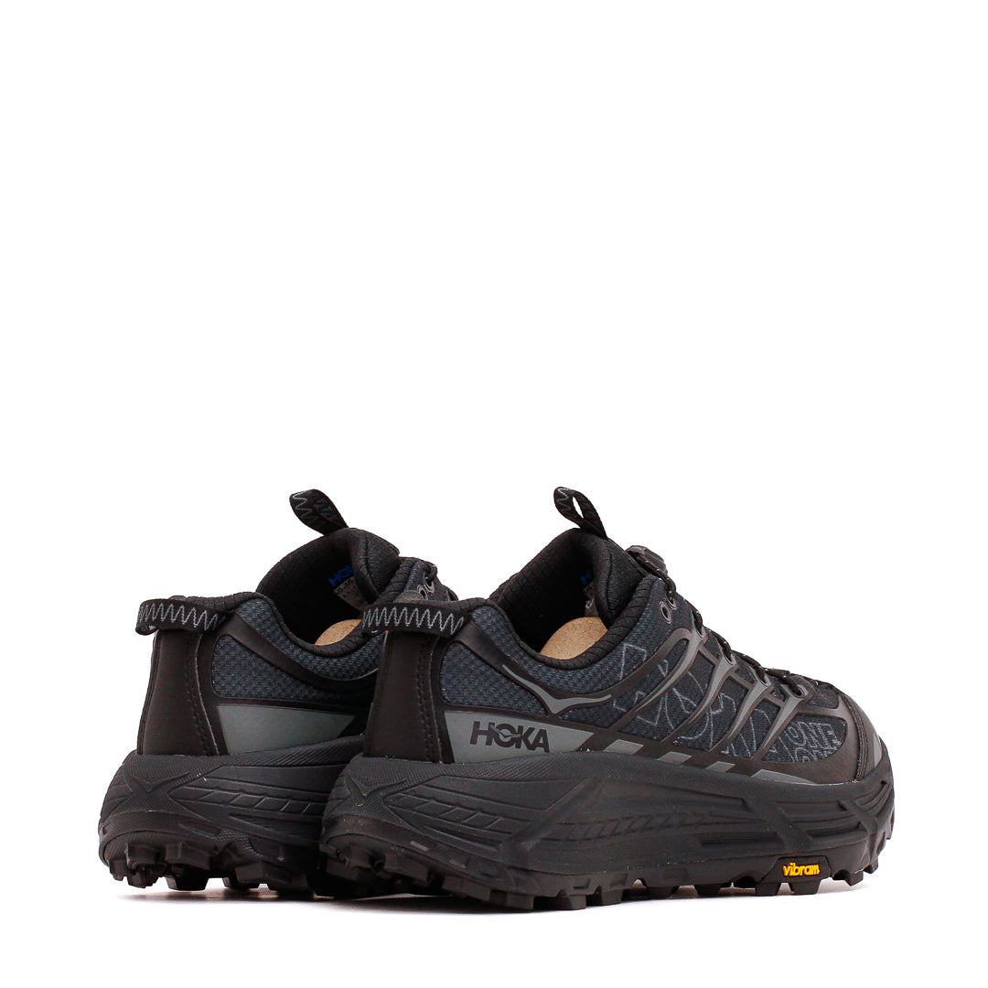 Hoka One One Unisex Mafate Three2 Wordmark Black Outer Orbit Core 1175490-BCKT