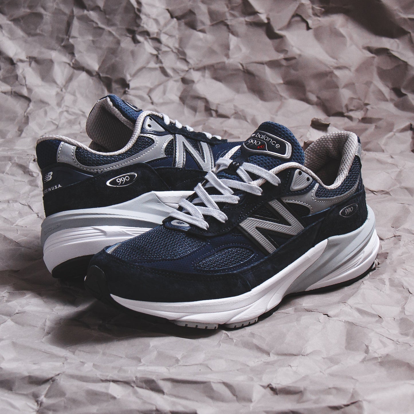 New Balance Men 990v6 Navy Made In USA M990NV6