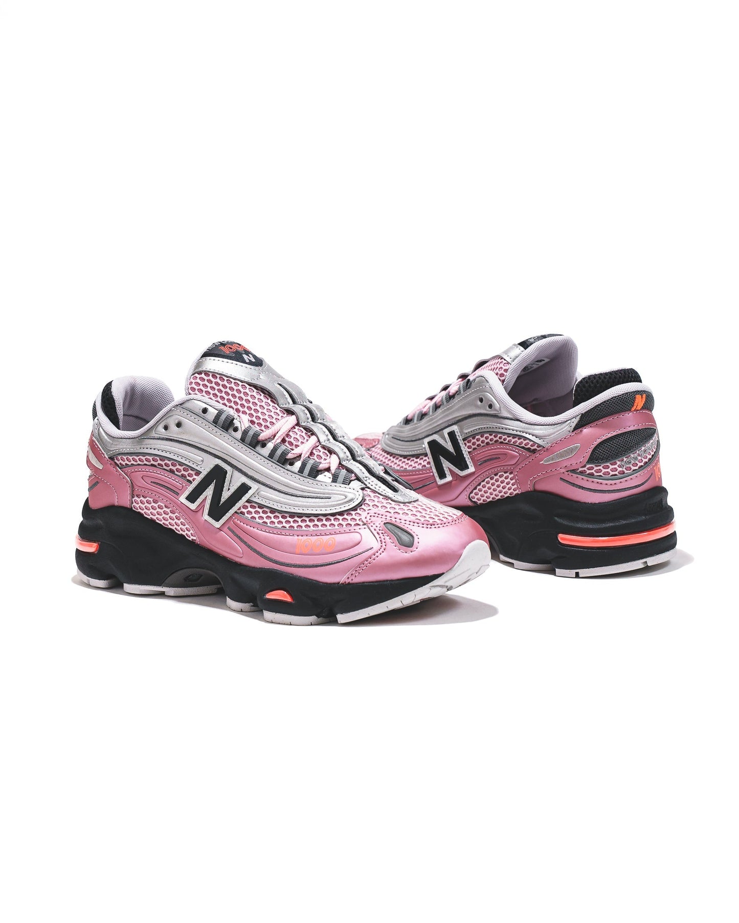New Balance Unisex 1000 Pink Taffy Silver Metallic M1000U