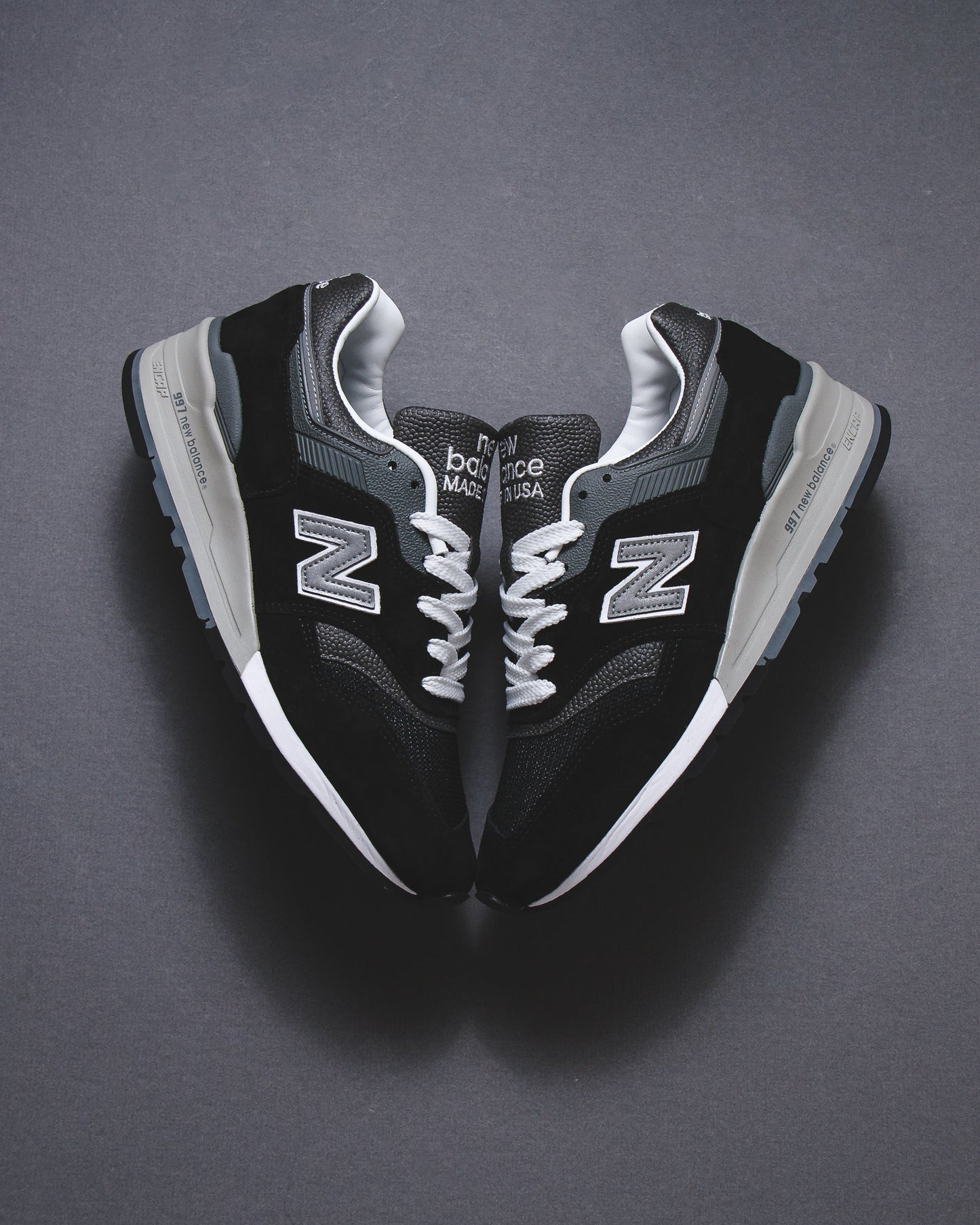 New Balance Unisex Made in USA 997 Black U997BK