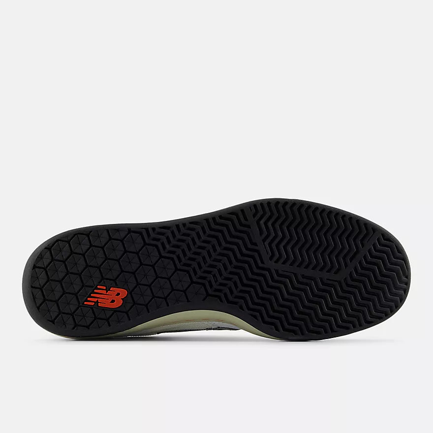 New Balance Numeric 440 V2 WIDE White Black Red Shoes