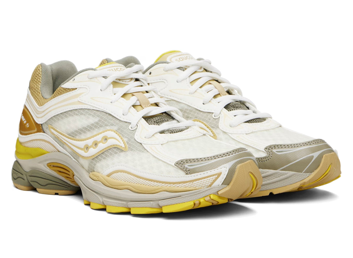 Saucony Progrid Omni 9 in Ivory / Moss