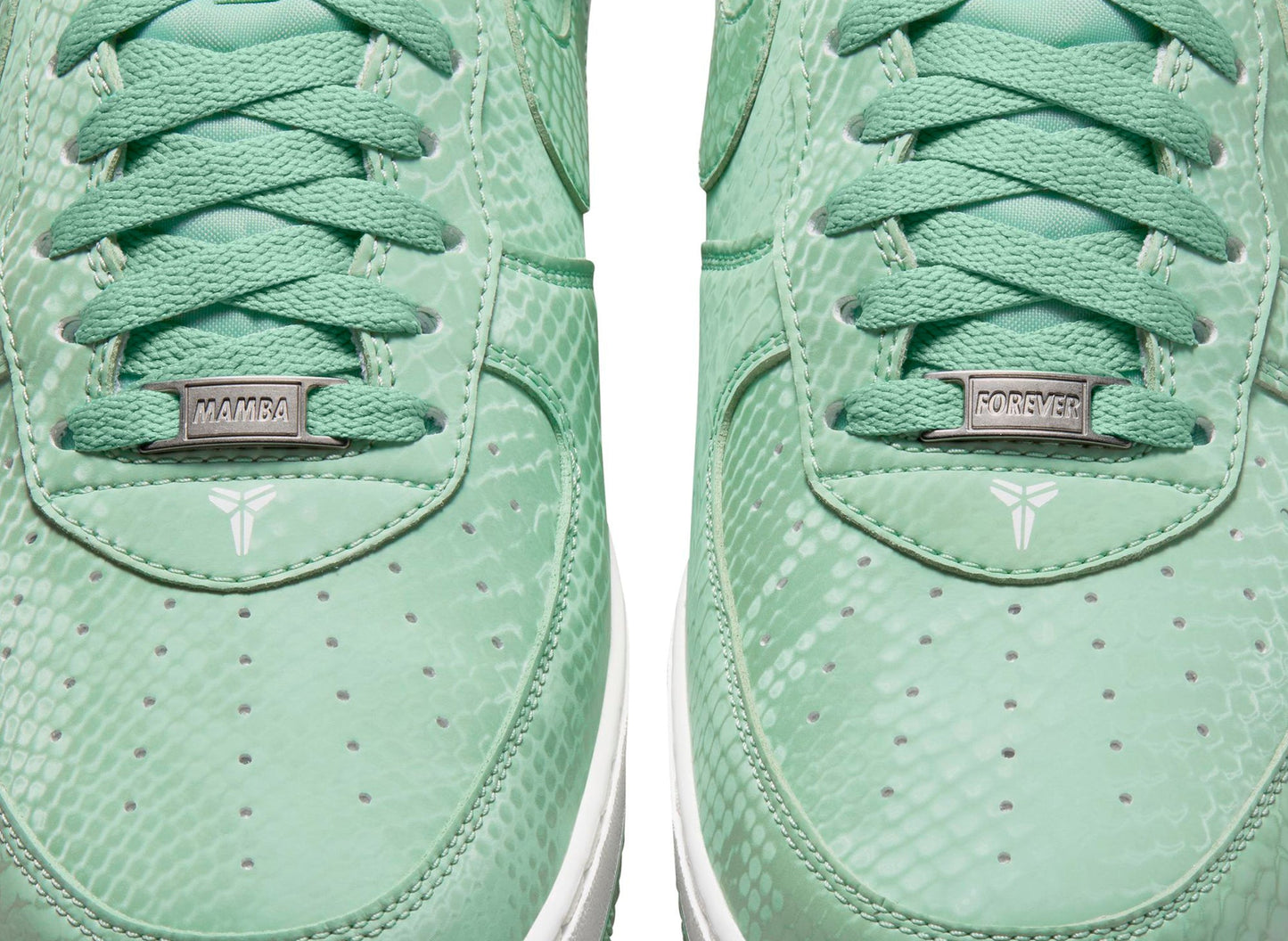 Nike Kobe Air Force 1 Low in Steam / Summit White