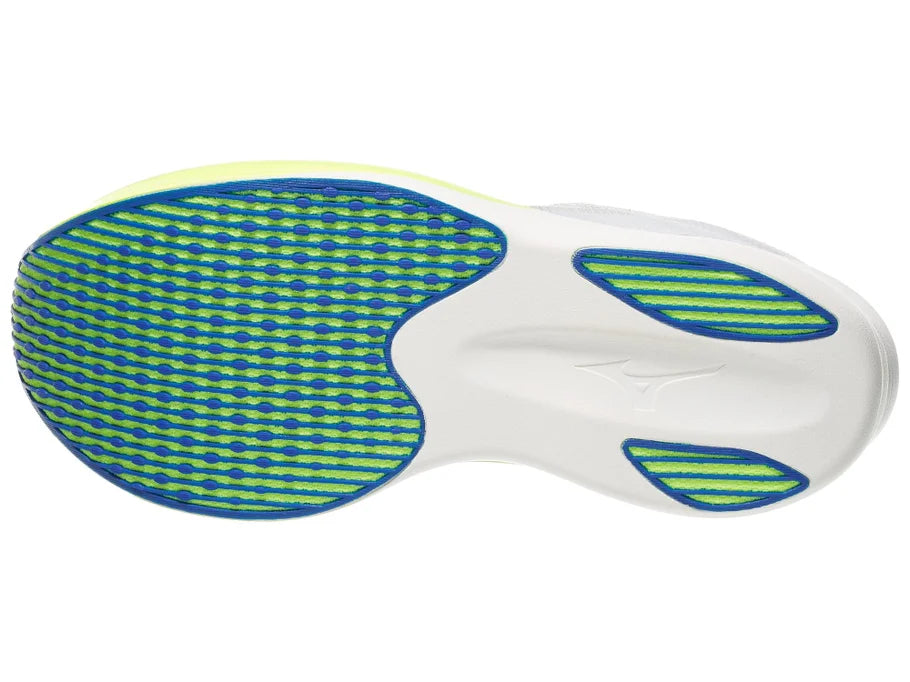 Mizuno | HyperWarp Elite | Unisex | White/Lightning Yellow