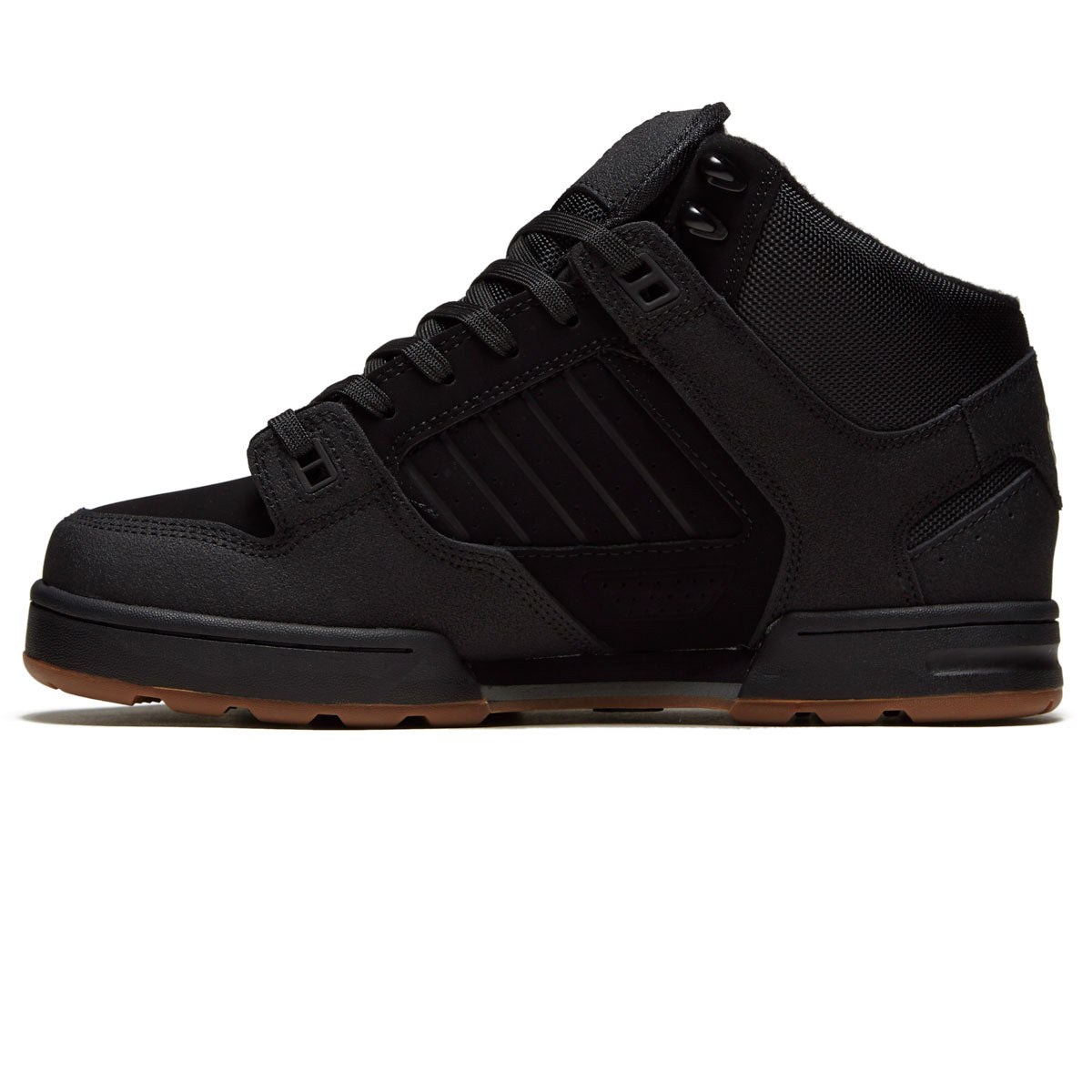 DVS Militia Boots - Black/Black/Gum/Nubuck