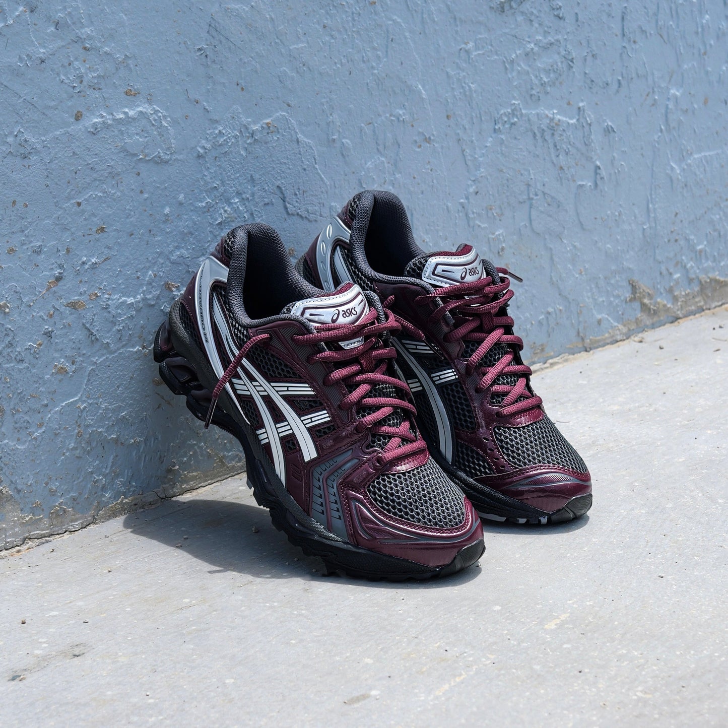Mens Asics Gel-Kayano 14 (Obsidian Grey/Pure Silver)