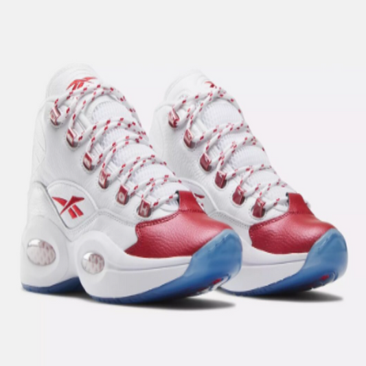 Men's Reebok Question Mid "Red Toe"
