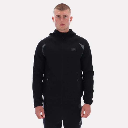 Men's Reebok Contrast Panel Zip Hoodie