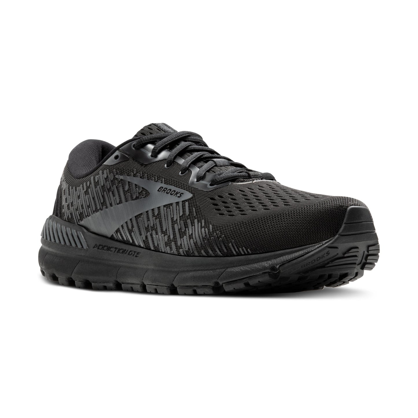 Brooks | Addiction GTS 15 | Men's | Black/Black/Ebony