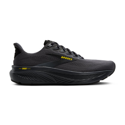 Brooks | Ghost 17 | Men's | Ebony/Black/Yellow
