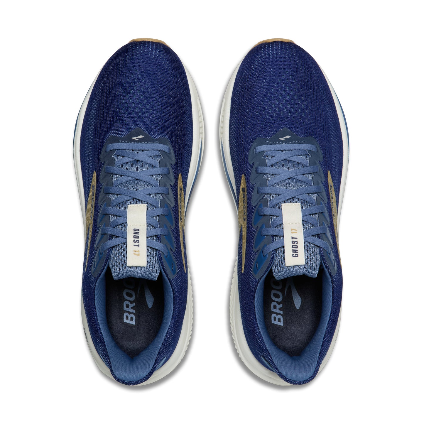 Brooks | Ghost 17 | Men's | Beacon Blue/Moonlight/Starfish
