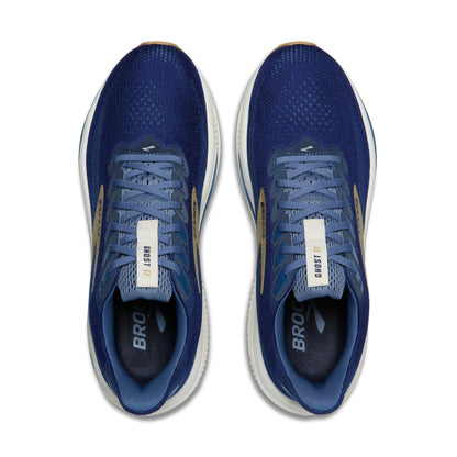 Brooks | Ghost 17 | Men's | Beacon Blue/Moonlight/Starfish