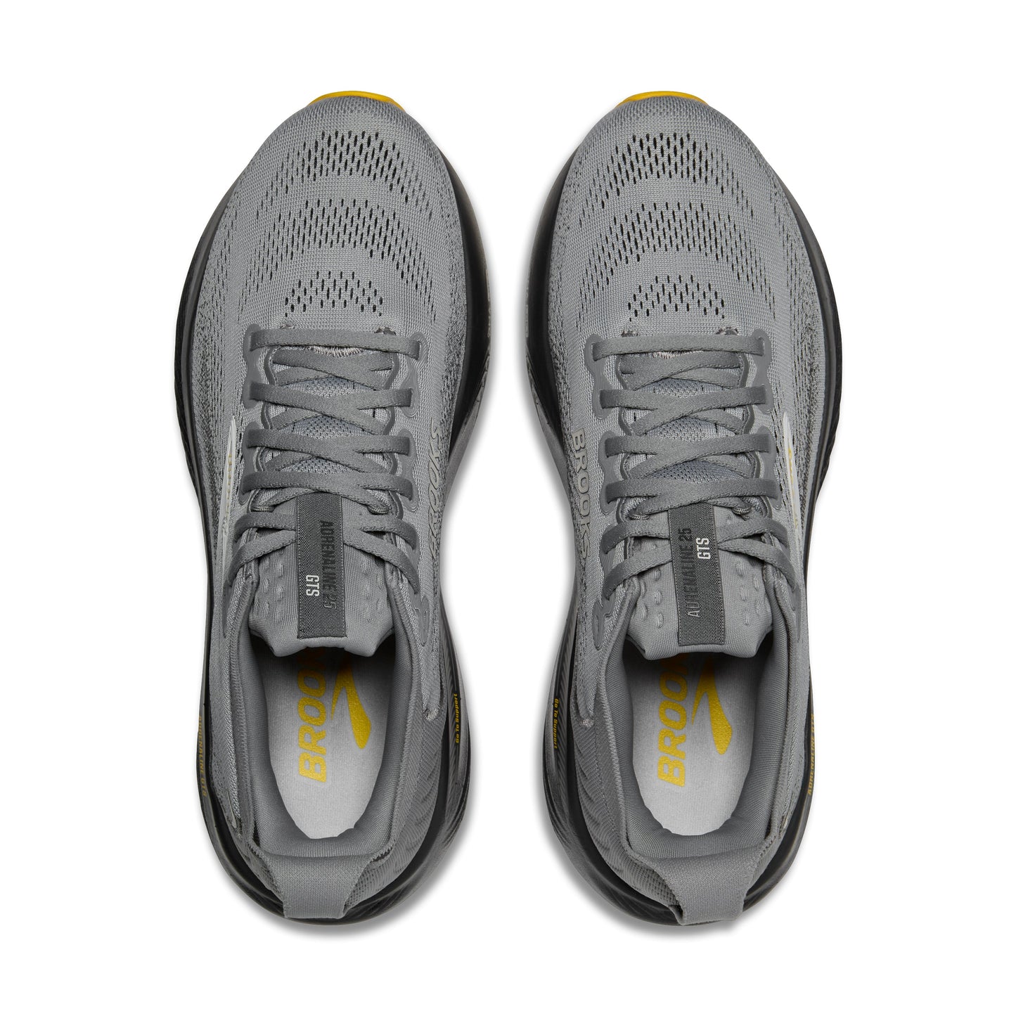 Brooks | Adrenaline GTS 25 | Men's | Primer Grey/Ebony/Jasmine