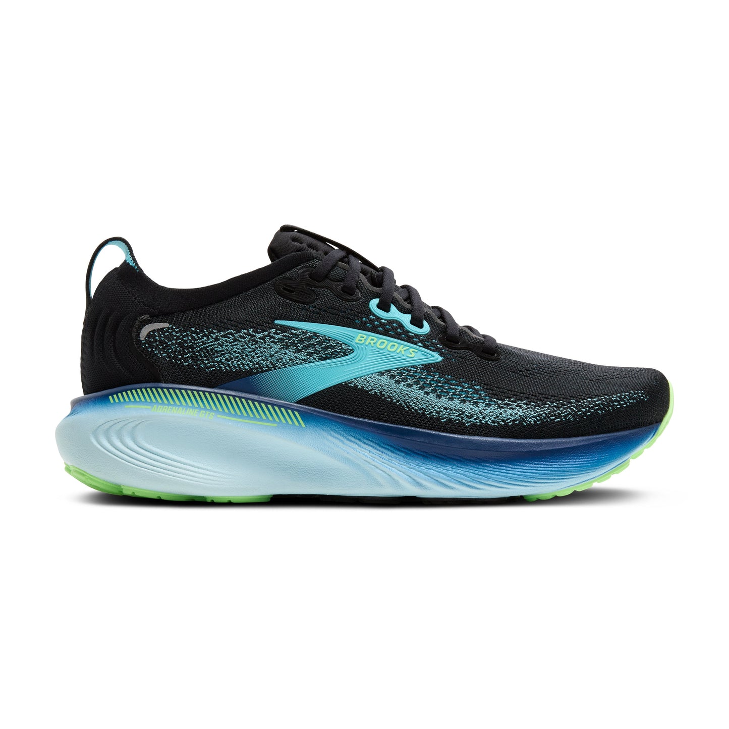Brooks | Adrenaline GTS 25 | Men's | Black/Ipanema/Mint