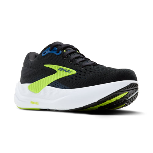Brooks | Ghost Max 3 | Men's | Black/Navy/Acid Lime