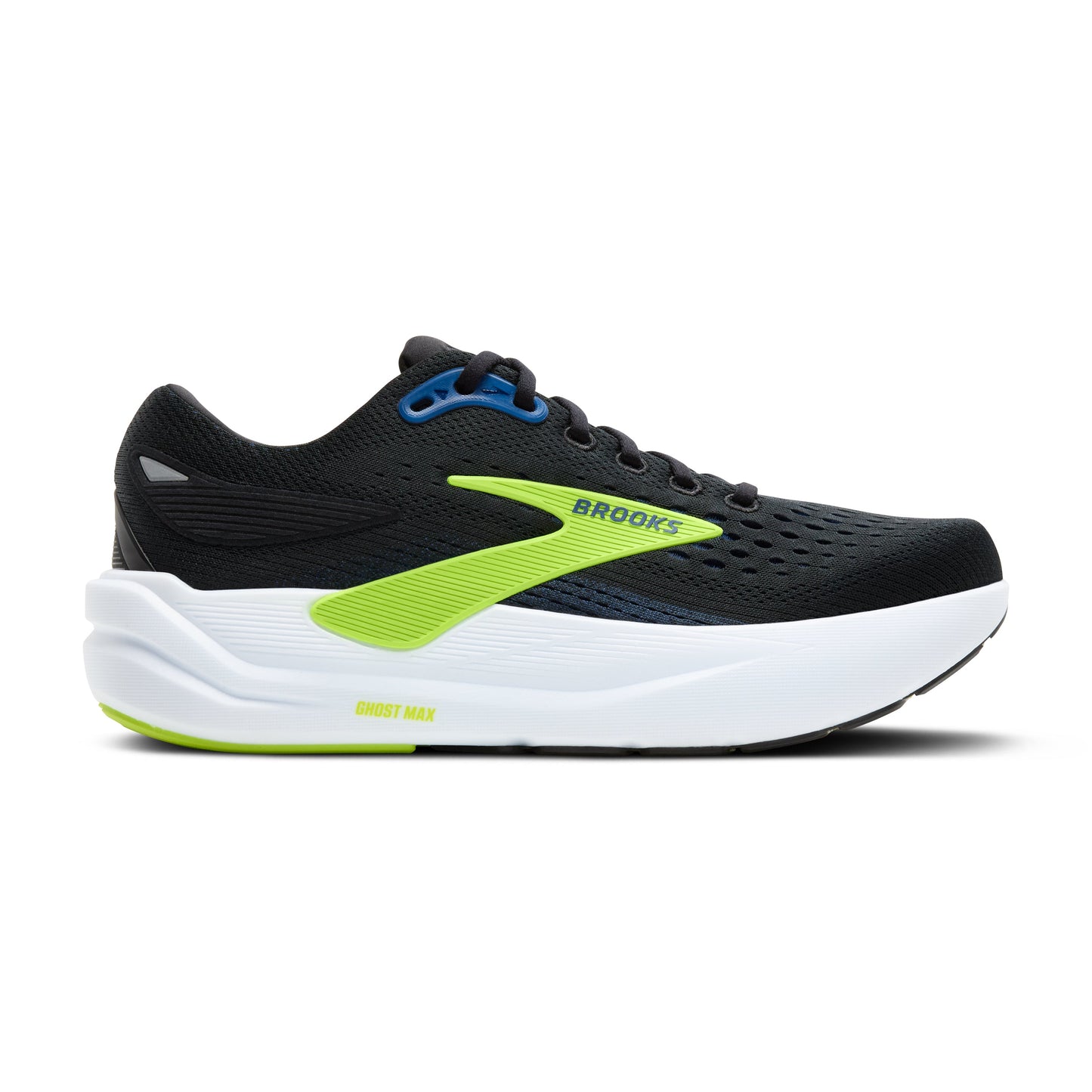 Brooks | Ghost Max 3 | Men's | Black/Navy/Acid Lime