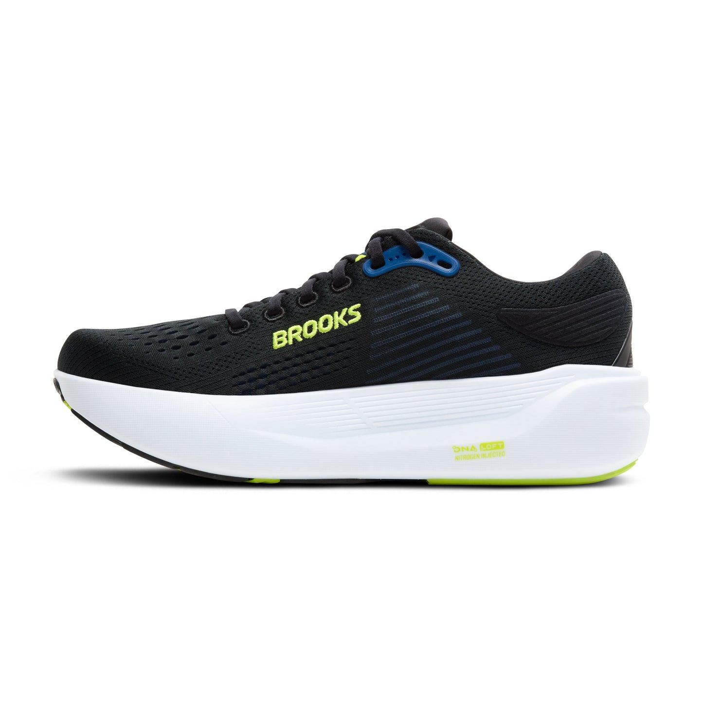 Brooks | Ghost Max 3 | Men's | Black/Navy/Acid Lime