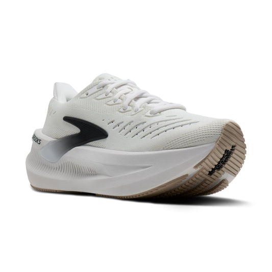 Brooks | Glycerin Max 2 | Men's | White/Black/Chateau Grey