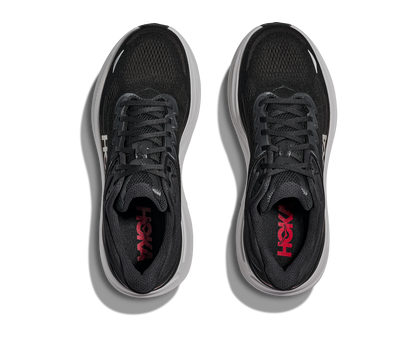 Hoka | Bondi 9 | Men's | Black/Vermillion