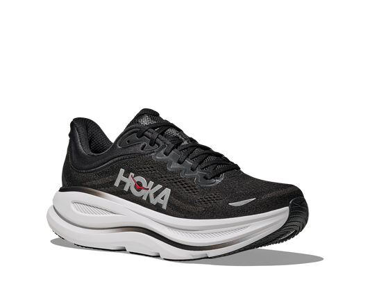 Hoka | Bondi 9 | Men's | Black/Vermillion