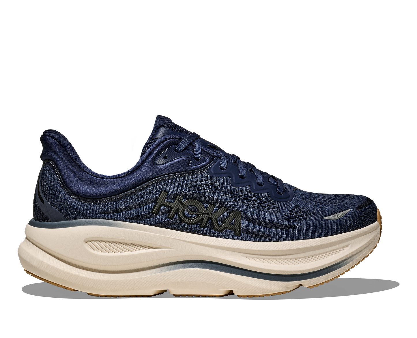 Hoka | Bondi 9 | Men's | Midnight Blue/Varsity Navy