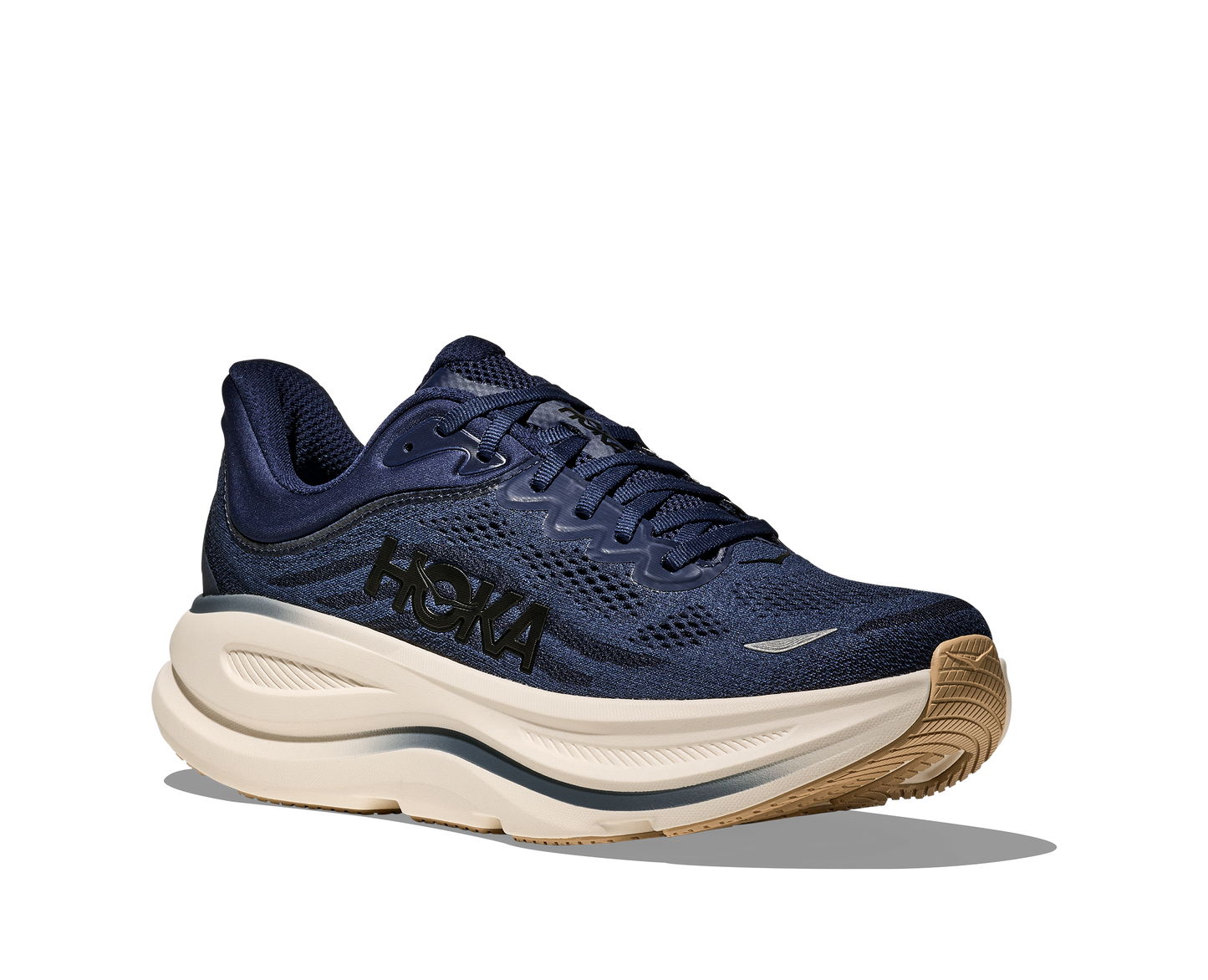 Hoka | Bondi 9 | Men's | Midnight Blue/Varsity Navy