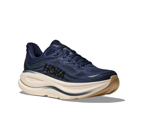 Hoka | Bondi 9 | Men's | Midnight Blue/Varsity Navy