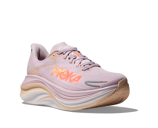 Hoka | Skyward X2 | Women's | Lilac Cream/Tangerine Glow