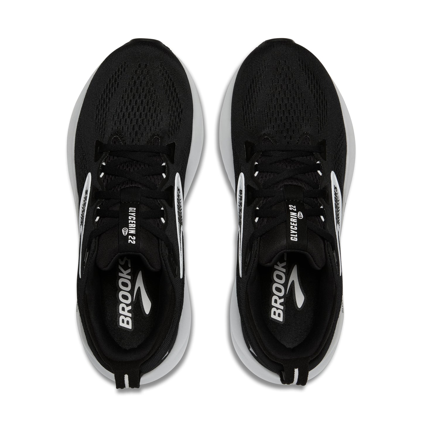 Brooks | Glycerin 22 | Women's | Black/Grey/White