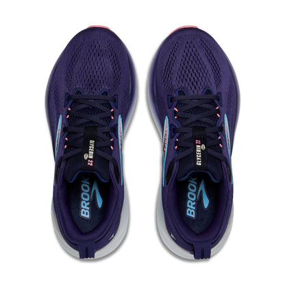 Brooks | Glycerin 22 | Women's | Blue Ribbon/Peacoat/Dianthus