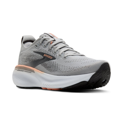 Brooks | Adrenaline GTS 25 | Women's | Grey/Blackened Pearl/Coral